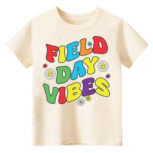 lot 14384 image: Toddler Field Day Shirt for Boys Kid Grils, Happy Field Day T Shirt, Cotton Blend, Funny Design 140164