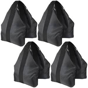lot 14386 image: Set of 4 Extra Large Heavy-Duty Canopy Weights Sandbags(240lbs) - 1680D Pop Up Tent Sand Bags for Instant Outdoor Sun Shelter Canopy and Patio Umbrella