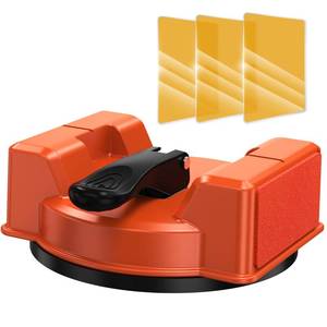 lot 14389 image: Floor Gap Fixer Tool, Large 4.7IN Laminate Flooring Tools, 3 PCS Sticky Pads for Laminate, Wood, Over 110 Pounds Load Capacity, Vinyl Floor Gap Repair Tool - Durable, Compact, Model 2D