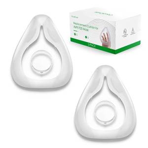 lot 14449 image: Replacement Cushion for AirFit F20 Mask Large, 2-Pack Compatible with Original F20 Frame, Reliable Seal & Perfect Fit for Full Face Mask