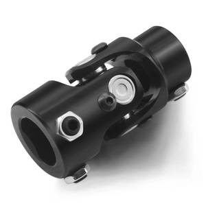 lot 14477 image: 1 DD X 34-36 Spline Black Steering Universal Joint Single U Joint Shaft,Total Length 83mm (3-14)