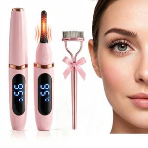 lot 18034 image: KAZLIE Heated Eyelash Curler - 10s Fast Heating - Ideal Mothers Day Gifts - Eye Lash Curler Heat, 3 Temp Settings, 24H Long Lasting Curls, USB-C Rechargeable Anti-Burn Portable Travel Makeup Tool