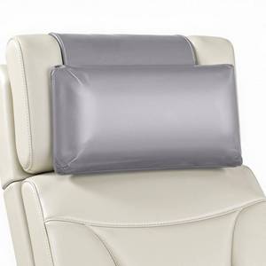 lot 19230 image: AHUAWA Leather Recliner Pillow, Adjustable Neck & Head Support Pillow, Pu Leather Non-Slip Headrest for Pain Relief & Relaxation, Ideal for Recliner Chair, Couch, Office Chair, Sofa