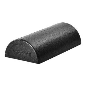 lot 19241 image: Yes4All Half Foam Roller, EPP High-Density Material, High Firmness Level, Back Roller for Athlete & Professional, Suitable for Back, Stretching, & Pilates, 12182436 inch, Black, 12 inch