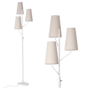 lot 19252 image: SRJJA Farmhouse Floor Lamp for Living Room, 70 Tall 3-Light Tree Standing Lamp with Black Pole, Industrial Rustic Floor Lamps for Bedroom, Office and Reading Corner (Bulb Not Included)