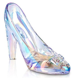 lot 2247 image: Cinderella Shoe Decor, Crystal High Heels Shoes Ornaments Glass Slipper Decoration Gift&nbsp&nbsp2-Pack