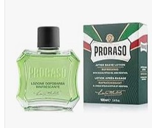 lot 8062 image: Proraso Refreshing After Shave Lotion 100ml Eucalyptus Oil Menthol