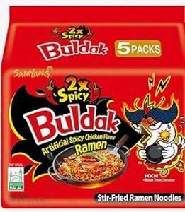 lot 9344 image: Samyang Buldak Spicy Chicken Ramen Noodles 5 Pack