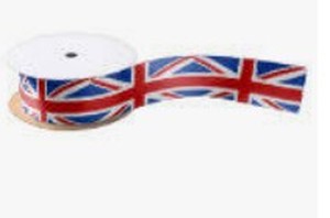 lot 10043 image: Union Jack Flag Ribbon Tape Roll