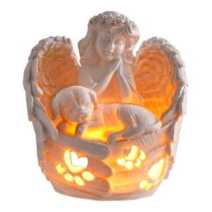 lot 1756 image: AQNTQCN Dog Memorial Gifts for Loss of Dog, Pet Memorial Gifts for Dogs, Resin Angel Statues with LED Candle, Pet Sympathy Gift(Large), for Home Decor or Desk (Large)