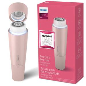 lot 2003 image: Philips Facial Hair Remover 5000 Series, Personal Groomer for Women, Cordless and Compact, with Hypoallergenic Head, Gentle and Quick Facial Hair Removal, Easy Touch-Ups, Model BRR45400