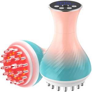 lot 2447 image: CONNOVA LYM-phatic Dr-ainage Massager,with 45-Level Microcurrent, 45 Level 3 Modes Light Heat(Red,Blue,Purple) &Vibration for Legs Arms & Belly Body Helps Reduce Stretch Marks & Cell-ulite