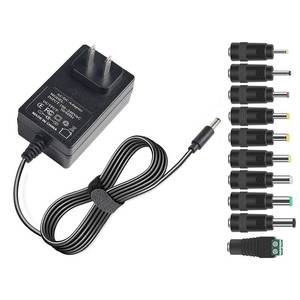lot 2485 image: 26V 1A Extra Long 6.6FT FEIYIU Power Supply Charger Cable (Input AC 100V-240V, Output DC 26 Volt 1 Amp 26 Watt) Adapter Transformer Converter DC 5.5mm x 2.1mm  5.5mm x 2.5mm