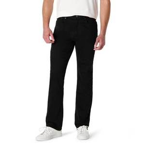lot 6291 image: Amazon Essentials Mens Low Stretch Straight-Fit Jeans, Black, 31W x 32L