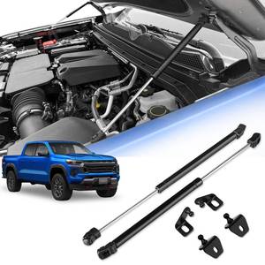 lot 6295 image: TECHPICCO Hood Struts for Chevy ColoradoCanyon GMC 2023 2024 2025 2026 - Upgraded Hood Lift Support, No Drill Front Gas Springs Shocks  Compatible with Chevrolet Colorado Accessories