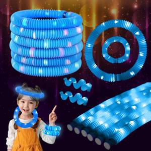 lot 6351 image: ERGDUTNK Blue 6PCS Glow Sticks Stocking Stuffers Party Favors-Glow in The Dark Party Supplies for Kids and Adults, Perfect for Festivals, Birthday Parties, Raves, Concerts, and Camping Decorations