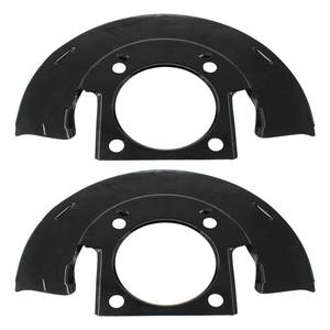 lot 6463 image: Roneeson Front Driver and Passenger Side Brake Dust Shield for Chevy,GMC