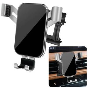 lot 8098 image: LUNQIN Car Phone Holder for Lincoln Nautilus 2021 2022 2023 SUV Auto Interior Accessories Best Cell Phones Mount Cellphone Mobile Cradle Charging Navigation Bracket Screen Air Vent Stand Accessory