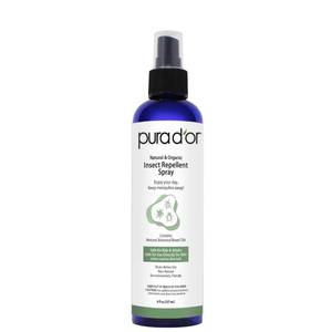lot 8099 image: PURA DOR Natural & Organic Insect Repellent Spray �� DEET-Free Outdoor Spray with Citronella, Peppermint & Rosemary Essential Oils �� Plant-Based Formula for Outdoor Use �� Cruelty-Free, 8oz