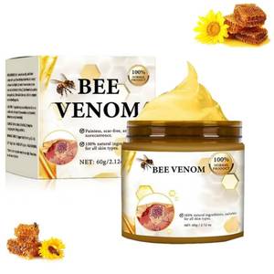 lot 10151 image: Bee Venom Cream, New Repair Skin Treatment Cream for All Body Parts, Professional Gentle Honey Gel for All Skin Types, 60g Gentle and Effective