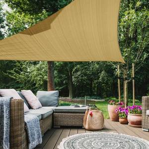lot 10304 image: Lagemiex Shade Sail 10x10x10 Sun Shade Sail, Permeable Shade Sails HDPE UV Block Sunshade Outdoor Patio Canopy Sun Cover for Backyard, Garden, Porch, Sand