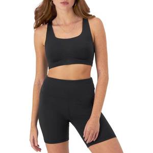 lot 10332 image: Champion Womens Sports Bra, Motion Control, High Impact Sports Bra for Women (Hybrid Sizes) Black