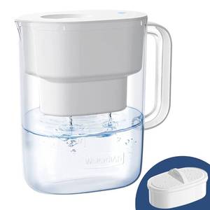 lot 11271 image: Waterdrop PT-07W Water Filter Pitcher, 10-Cup, NSF Certified, 200-Gallon Long-Life Filter, Improves Coffee & Tea Taste, Reduces PFOAPFOS and Chlorine, 5X Longer Filter Life, White
