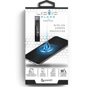 lot 12001 image: LIQUID GLASS Screen Protector for All Smartphones Tablets and Watches Scratch and Shatter Resistant Wipe On Nano Protection for Up To 4 Devices - Bottle