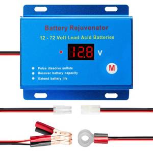 lot 12009 image: Battery Desulfator Reconditioner for 12V��72V Lead-Acid Batteries, Pulse Repair to Restore & Extend Battery Life �� Works with AGM, Gel, VRLA, SLA, Flooded �� for Car, RV, Solar, Marine, Golf Cart