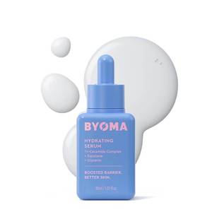 lot 12373 image: BYOMA Hydrating Serum - Moisturizing Facial Serum with Squalane, Glycerin & Ceramides - Hydrating for Glowing, Dewy Skin - 1.01 fl. oz