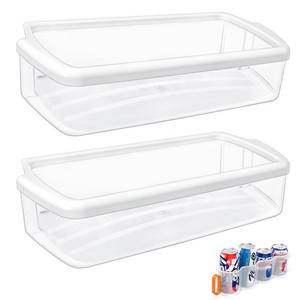 lot 19321 image: 2 PACK UPGRADED WPW10321304 W10321304 Refrigerator Door Shelf Compatible with Whirlpool Refrigerator Door Shelf PS11752778 Whirlpool Fridge Shelf Replacement WRS325FDAM04 WRS322FDAM04 WRS325FDAM02
