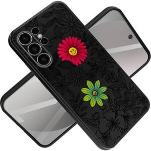 lot 20154 image: Dcwunk for Samsung Galaxy S26 Ultra Case 5G 6.9, 10FT Military Grade Drop Test Flowers Planet Soft Slim TPU Protective Shockproof Phone Cover (Unintentional Flowers)