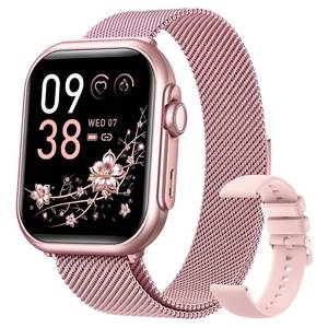 lot 20209 image: Smart Watches for Women (AndroidiPhone), 1.83 HD Smart Watch with CallsMessagesNotifications, SleepHeart RateSpO2Blood Pressure Monitor, 110 Sports Modes Fitness Tracker Watch, 1000mAh Battery