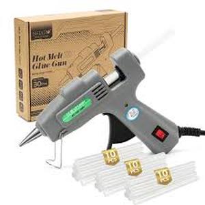 lot 2364 image: Hot Melt Glue Gun 20W 2Min Heat Up Time 30 Pcs