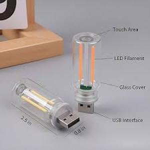 lot 8110 image: USB Car Light bulbs 2pk