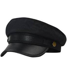 lot 10184 image: Black Chauffeur Limo Driver Costume Hat pack of 2