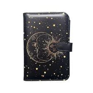 lot 10333 image: Celestial Sun Moon Stars Wallet Card Holder