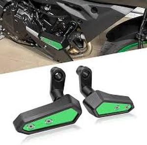 lot 14493 image: NINJA500 Z500 SE Ninja 500 z500 se 2024 2025 2026 Accessories Engine Anti-Fall Protection Cover Motorcycle Body Anti-Fall Block Side Cover Protection Frame Slider Impact Engine Drop pad (Green)