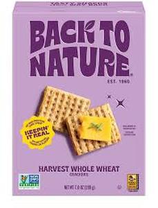 lot 20162 image: Back To Nature Tasty Snack Wheat Crackers