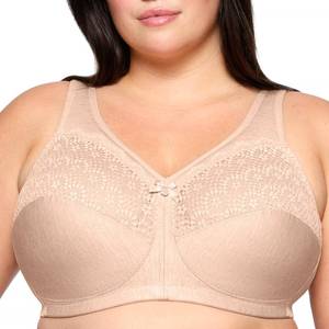 lot 2059 image: Glamorise Full Figure Plus Size MagicLift Moisture Control Bra Wirefree #1064