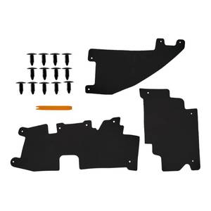 lot 2060 image: Nsagexw Grille Air Deflector Kit Compatible with 2009-2014 Ford F-150 Raptor Radiator Support Accessory with Fasteners and tools Replacement FO1218114 FO1218119