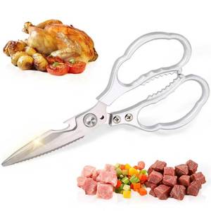 lot 2083 image: Kitchen Shears and kitchen scissors All Purpose  kitchen gadgets-Heavy Duty Stainless Steel Meat Poultry Food Scissors, Dishwasher Safe for Home and Kitchen Essentials, Utensils, Gadgets, Accessories