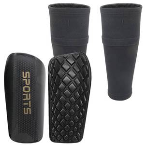 lot 2088 image: Pinellia Soccer Shin Guards for Kids Youth Adults - Shin Pads and Sleeves Set with Optimized Insert Pocket for Boys Girls Men Women for Football Games - Protective Soccer Equipment(Small,Orange)