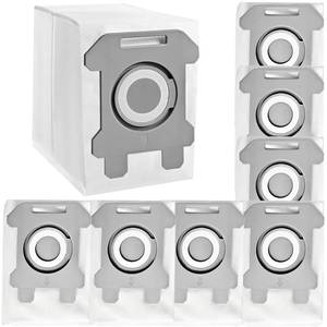 lot 2134 image: 8 Pack Dirt Disposal Bags Replacement Bags Compatible with iRobot Vacuum Cleaner 105 405 705 104 504 505, i3, j7, j9, s9, s9 Plus i s j Series Vacuum Bags Replacement Parts Accessory