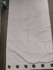 lot 2155 image: Wait linen blackout curtain job for blackening light approximately 5 ft by 2 ft