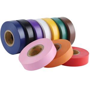 lot 2165 image: Lichamp 10-Pack Colored Electrical Tape Waterproof, 34 in x 66ft, Industrial Grade ULCSA Listed High Temp Electrical Tape Colors Electric Super Vinyl, 1075C2