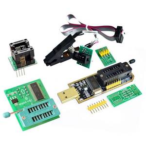 lot 4131 image: AiTrip EEPROM BIOS USB Programmer CH341A  SOIC8 Clip  1.8V Adapter  SOIC8 Adapter for 24 25 Series Flash