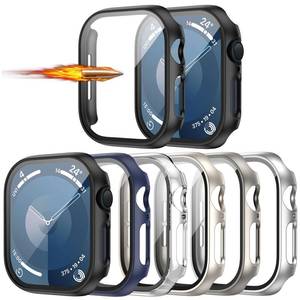 lot 4248 image: 6 Pack for Apple Watch Series 11(2025 Series 10 42mm Case with Tempered Glass Screen Protector,JZK Slim Guard Bumper Hard PC Protective Cover HD Ultra-Thin Case for iWatch 42mm Accessories