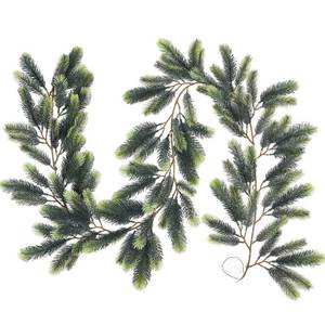 lot 5223 image: DearHouse 6Ft Artificial Christmas Pine Garland, Realistic Greenery Garland Pine Leaves for Holiday Season Mantel Fireplace Table Runner Centerpiece Dcor