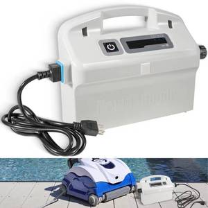lot 5240 image: Hihitomorrow 9995672 Assy Power Supply with 58984402L Black Power Cord Replacement Parts Fit for Maytronics Dolphin Atlantis, DX3, Endeavor, Neptune, Primal, Quest Robotic Pool Cleaner